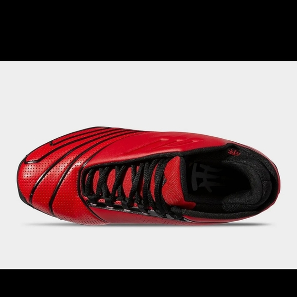 Sz 10 Adidas t-mac 2.0 restomod ( Brand New) Houston Rockets Red / Black - Picture 6 of 10